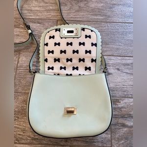 Kate Spade Bag Blue Scalloped